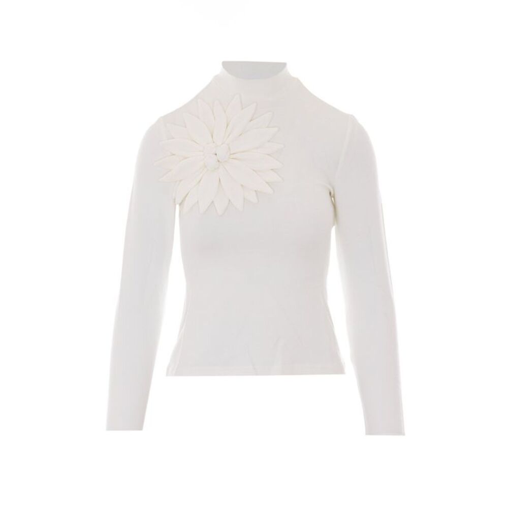 Farm Rio Women Flower Long Sleeves Top